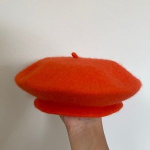 Orange beret